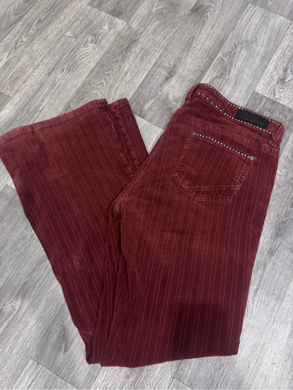 Rock and roll corduroy flares